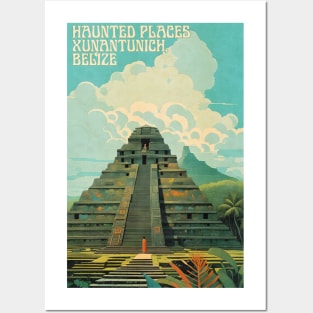 Haunted Places Xunantunich Belize Posters and Art